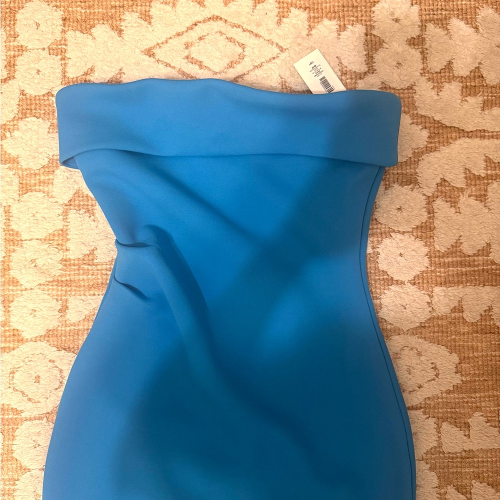 Aritzia Babaton Blue Mini Dress